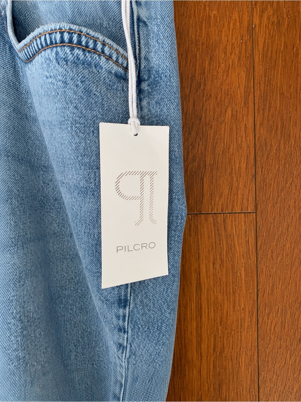 Pilcro Anthropologie Austyn High-Rise Wide-Leg Jeans Floral Embroidered Sz 24W - Picture 3 of 5